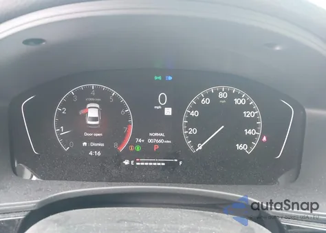 2024 Honda Civic Sport z USA, uszkodzony, nr VIN 2HGFE2F58RH523366